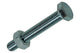 Mack 1017608 - perno macho + tuerca acero galvanizado 10 piezas m6 x 40 mm | 5 piezas