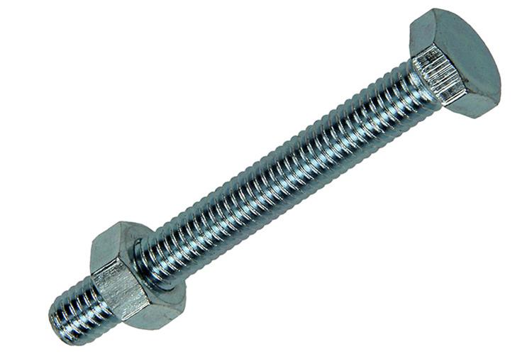 Mack 1017609 - grifo perno + tuerca acero galvanizado 8 piezas m6 x 50 mm | 5 piezas