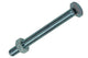 Mack 1017610 - grifo perno + tuerca acero galvanizado 7 piezas m6 x 60 mm | 10 piezas