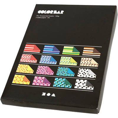 Https: www.cchobby.nl color-bar-papier-a4-vel-210x297-mm-100-gr-diverse-kleuren-16x10-vel-1-doos-25377
