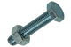 Mack 1017622 - perno grifo + tuerca acero galvanizado 2 piezas m10 x 50 mm | 5 piezas