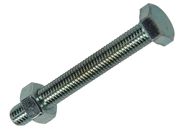 Mack 1017625 - grifo perno + tuerca acero galvanizado 1 ud m10 x 80 mm | 10 piezas