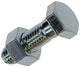 Mack 1017631 - perno mecanico + tuerca acero galvanizado 1 ud m12 x 40 mm | 10 piezas