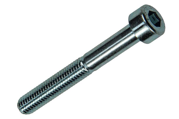 Mack 1017648 - cilindro con perno hexagonal cabeza plateada. 7 piezas m5 x 40 mm | 10 piezas