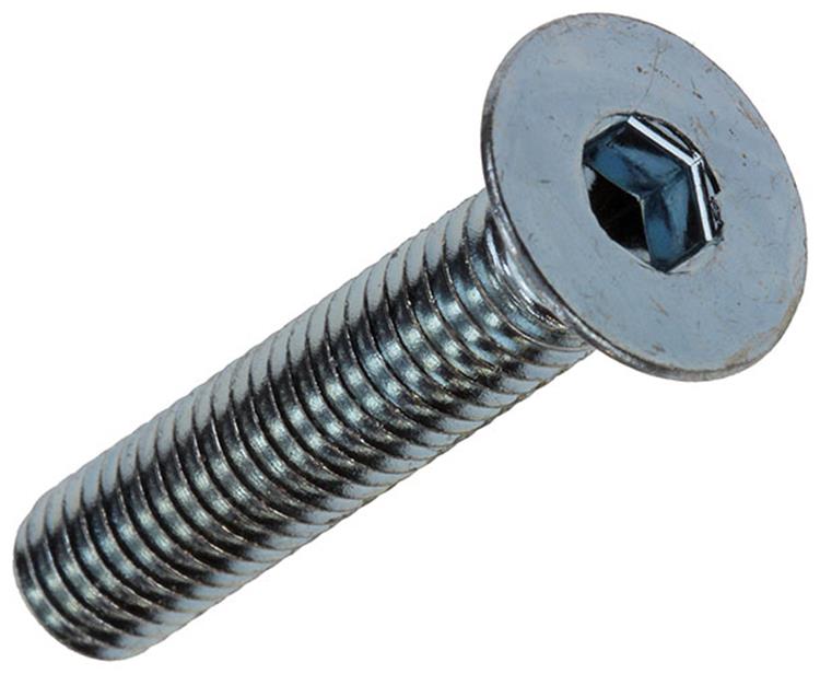 Mack 1017659 - perno hexagonal chapado. condición de cabeza 6 piezas m6x30 | 10 piezas