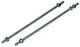 Mack 1017662 - extremo roscado + arandela + tuerca chapada. 2 piezas m6 x 200 mm | 10 piezas