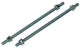 Mack 1017663 - extremo roscado + arandela + tuerca chapada. 2 piezas m8 x 200 mm | 5 piezas