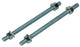Mack 1017665 - extremo roscado + arandela + tuerca chapada. 2 piezas m12 x 200 mm | 5 piezas