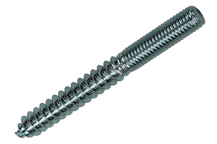 Mack 1017671 - palo extremo madera + metro. conductor de alambre 4 piezas m8x80 | 10 piezas