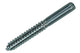 Mack 1017671 - palo extremo madera + metro. conductor de alambre 4 piezas m8x80 | 10 piezas