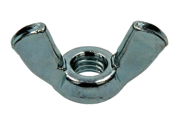 Mack 1017698 - tuerca de mariposa acero galvanizado 5 piezas m6 | 10 piezas