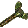Mack 1017703 - tornillo de mariposa amarillo galvanizado 2 piezas m8 x 40 mm | 10 piezas