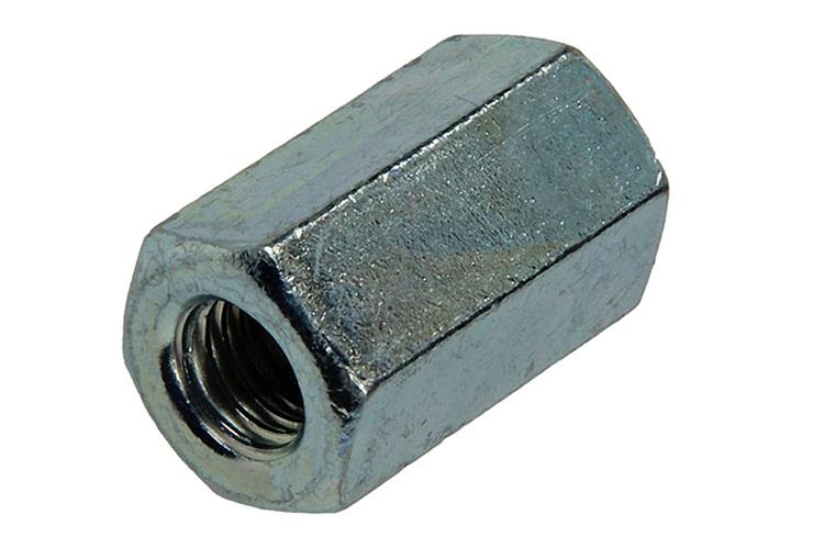 Mack 1017706 - tuerca de conexión hexagonal galvanizada 2 piezas m10 | 5 piezas