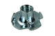Mack 1017708 - tuerca de impacto acero galvanizado 4 piezas m5 | 10 piezas