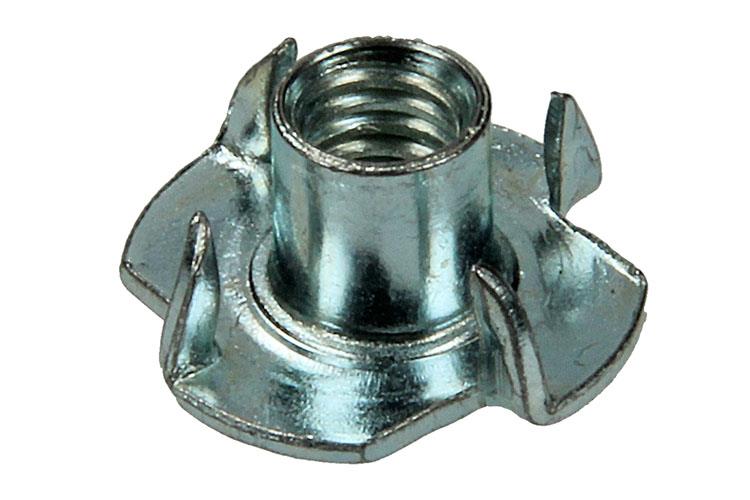 Mack 1017709 - tuerca de impacto acero galvanizado 4 piezas m6 | 10 piezas