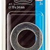 Mack 1017721 - arandela acero galvanizado 5 piezas 19 x 34 mm | 10 piezas