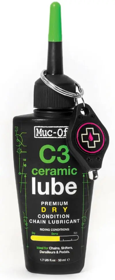 Muc-off c3 ceramic dry lube chain lubricant