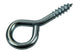 Mack 1017772 - ojo de tornillo acero galvanizado 10uds 4,0 x 20 mm | 10 piezas