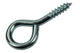 Mack 1017774 - ojo de tornillo acero galvanizado 7 piezas 4,5 x 25 mm | 10 piezas