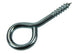 Mack 1017775 - ojo de tornillo acero galvanizado 6 piezas 4,5 x 30 mm | 10 piezas