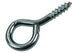 Mack 1017776 - ojo de tornillo acero galvanizado 4 piezas 5,0 x 30 mm | 10 piezas