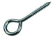 Mack 1017778 - ojo de tornillo acero galvanizado 3 piezas 5,0 x 50 mm | 10 piezas
