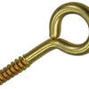 Mack 1019695 - schroefoog messing 2 st 4,0 x 30mm | 10 stuks