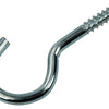 Mack 1017801 - gancho de tornillo acero galvanizado 4uds 5,0 x 35 mm | 10 piezas