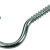 Mack 1017802 - gancho de tornillo acero galvanizado 4uds 5,0 x 40 mm | 5 piezas