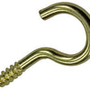 Mack 1019698 - gancho de tornillo latón 3 piezas 3,5 x 20 mm | 10 piezas