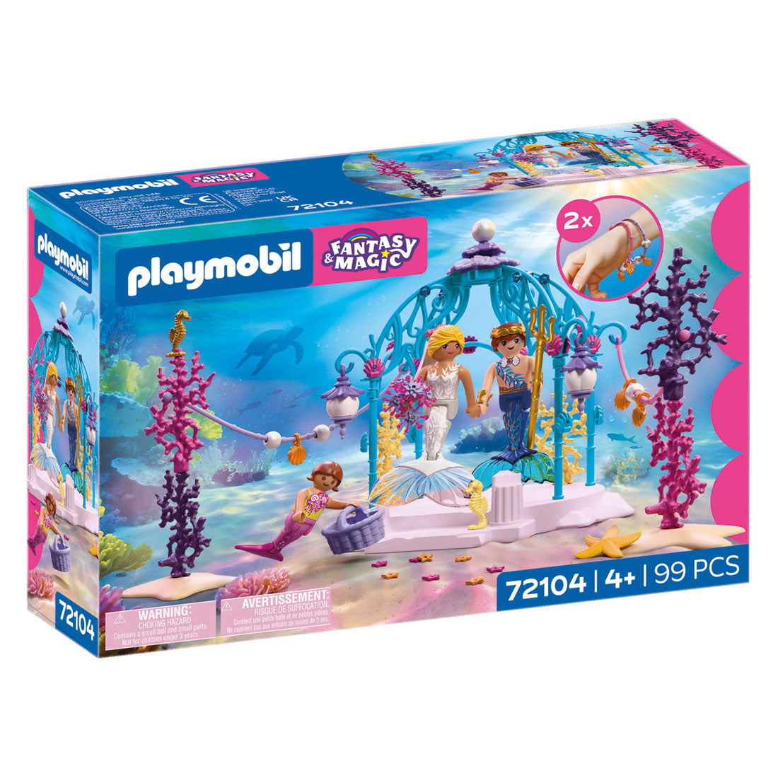 Playmobil fantasy magic onderwaterbruiloft - 72104