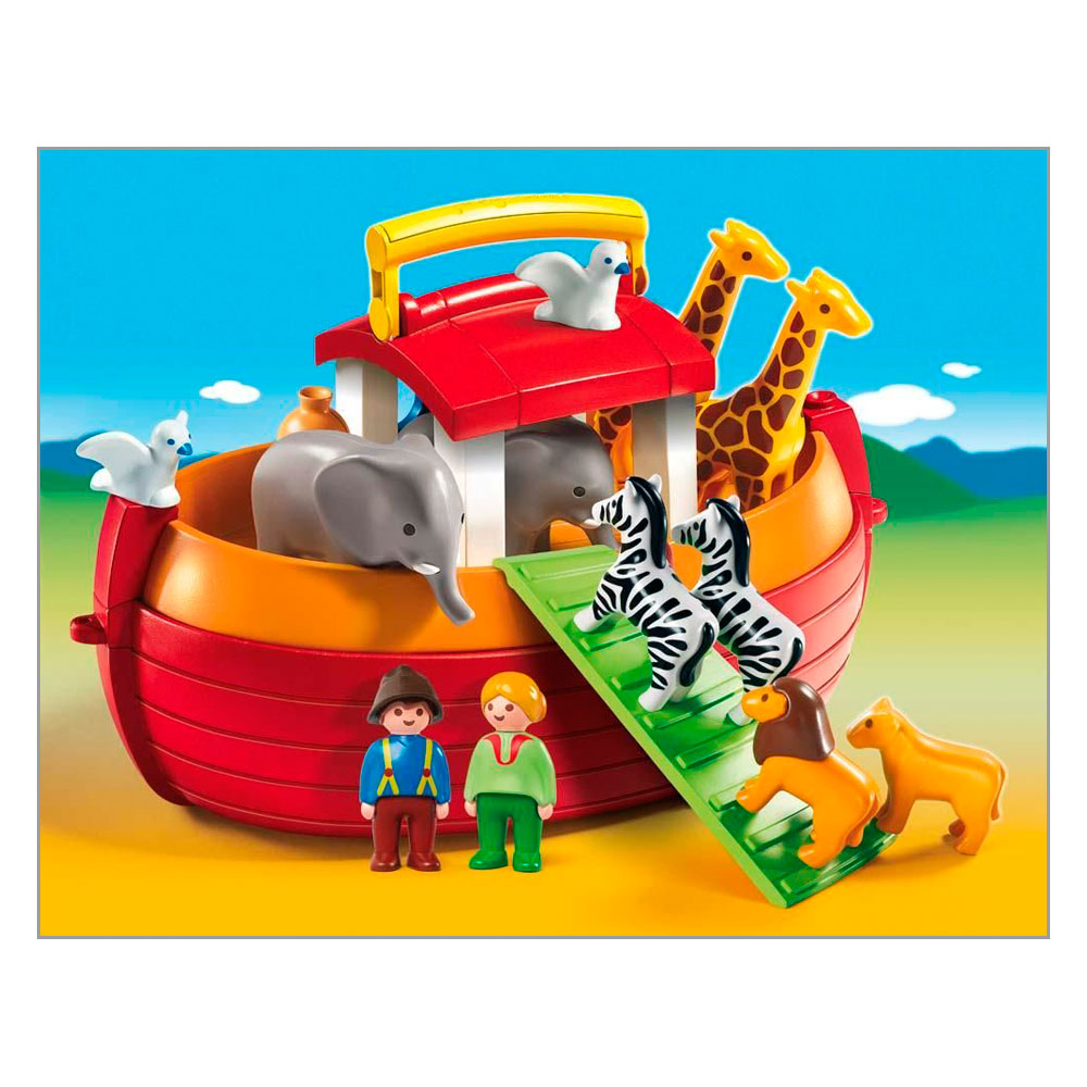 PlayMobil 1.2.3. Take -Away Ark de Noah 6765