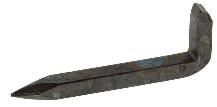 Mack 1019707 - gancho para viga acero pavonado 7 piezas 3,8 x 40 mm | 5 piezas