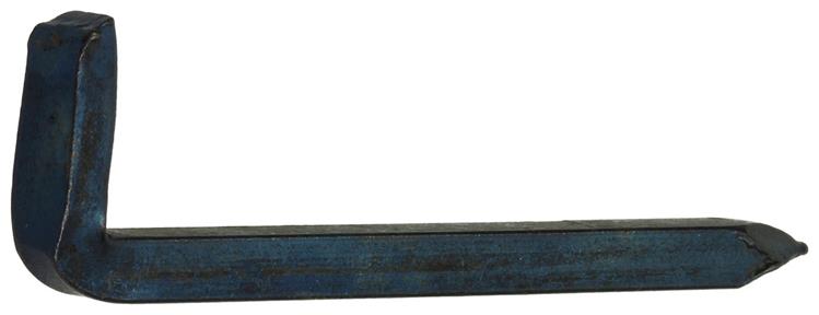 Mack 1019708 - gancho para viga acero pavonado 6 piezas 3,8 x 60 mm | 5 piezas
