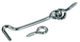 Mack 1017848 - gancho de viento de acero galvanizado 2 piezas 4,0 x 60 mm | 10 piezas