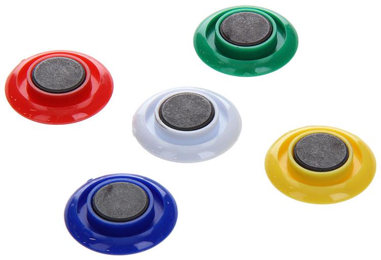 Mack 1017873 - tablero magnético plástico surtido 5 piezas 30 mm | 10 piezas