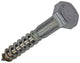 Mack 1019768 - perno roscado para madera acero inoxidable 2 piezas 8 x 50 mm | 10 piezas