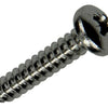 Mack 1019794 - tornillo autorroscante culata A2 8 piezas 4,8 x 25 mm | 10 piezas