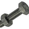 Mack 1019842 - perno grifo + tuerca acero inoxidable 5 piezas m6x25 | 10 piezas