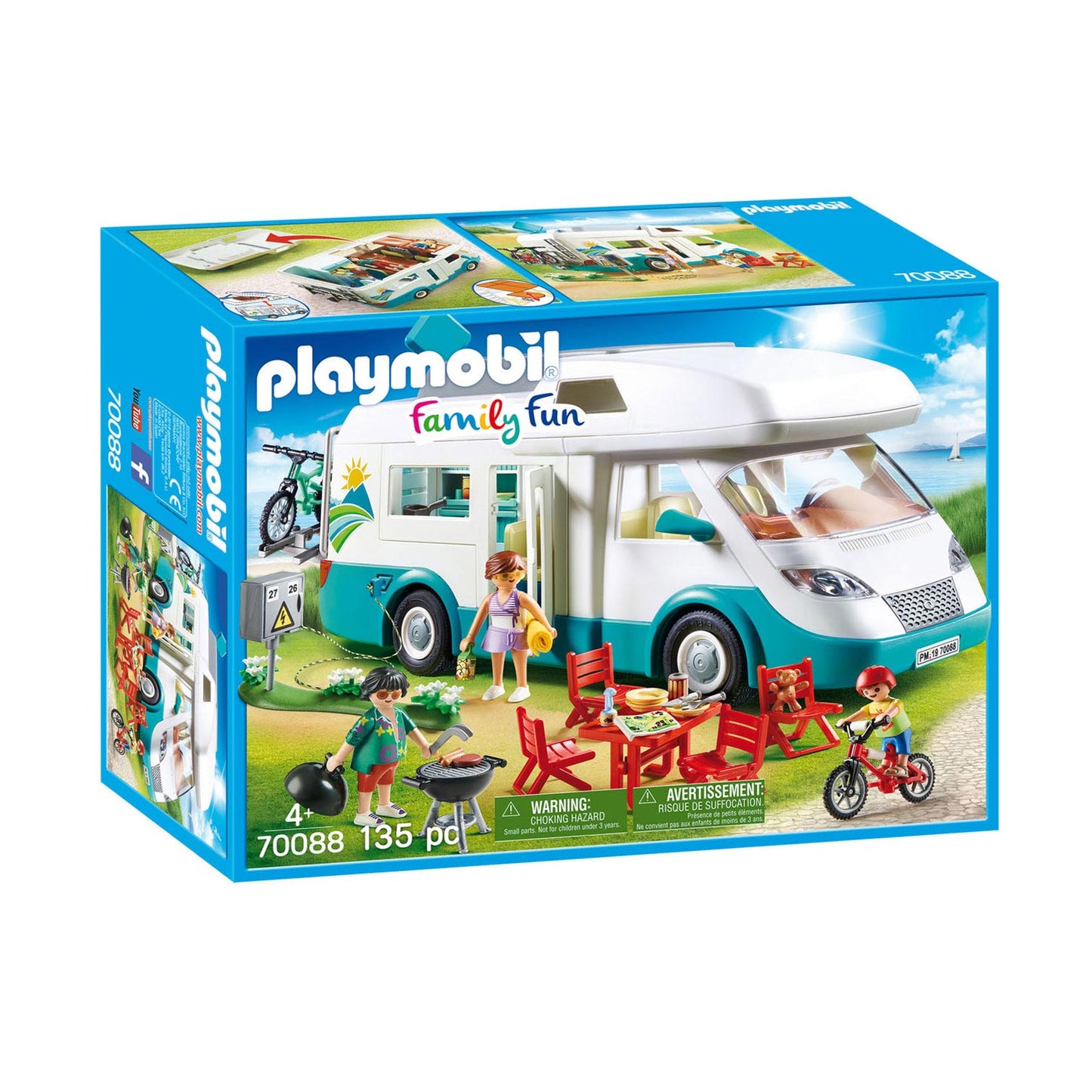 Playmobil Family Fun Camper con famiglia 70088