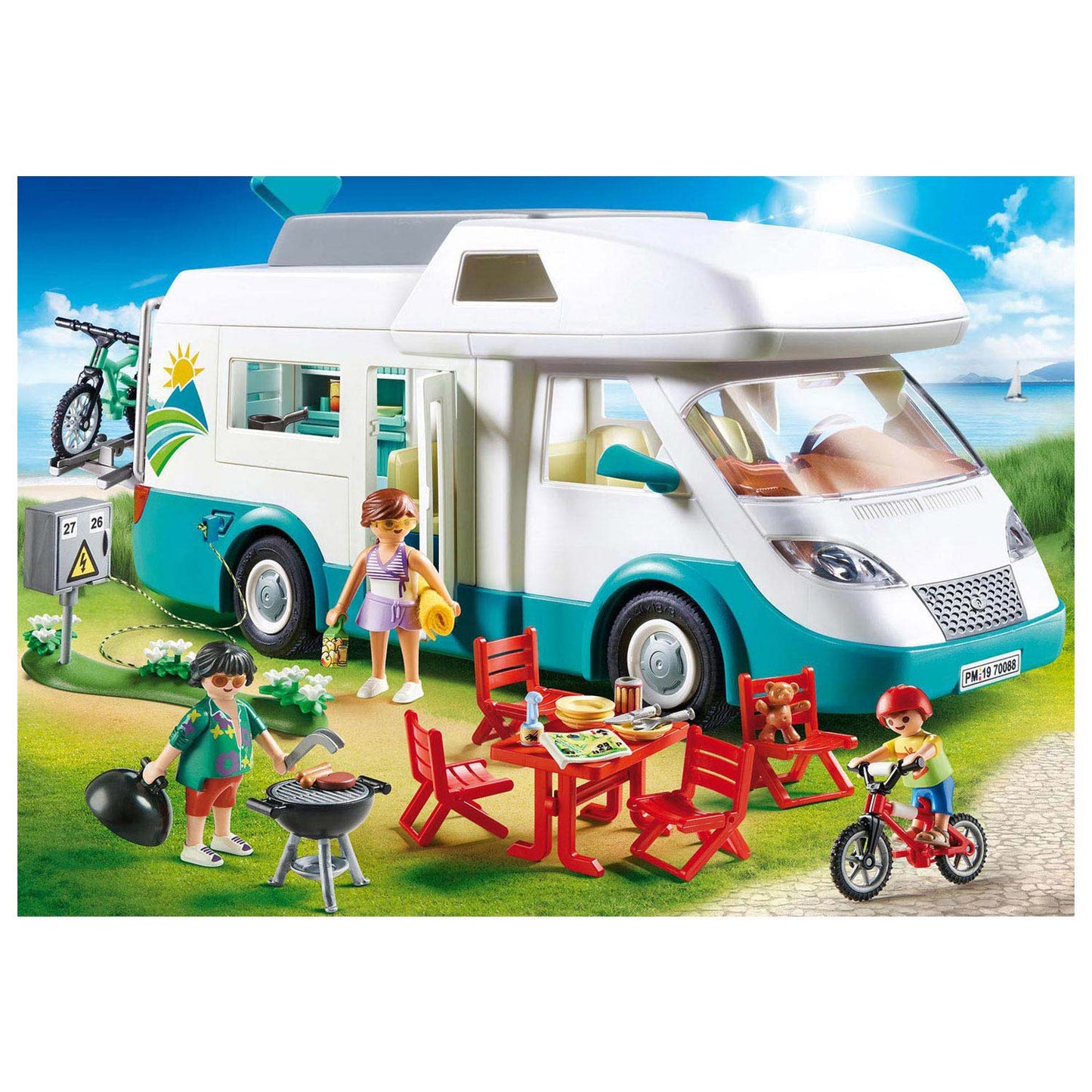 Playmobil Family Fun Camper con famiglia 70088