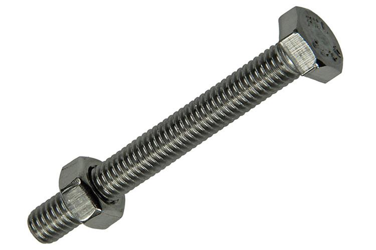 Mack 1019844 - grifo perno + tuerca acero inoxidable 3 piezas m6x50 | 10 piezas