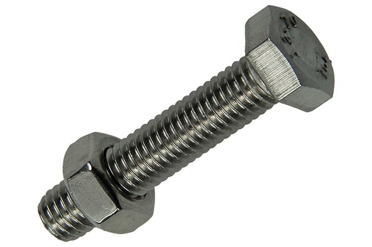 Mack 1019846 - perno grifo + tuerca acero inoxidable 2 piezas m8x40 | 10 piezas