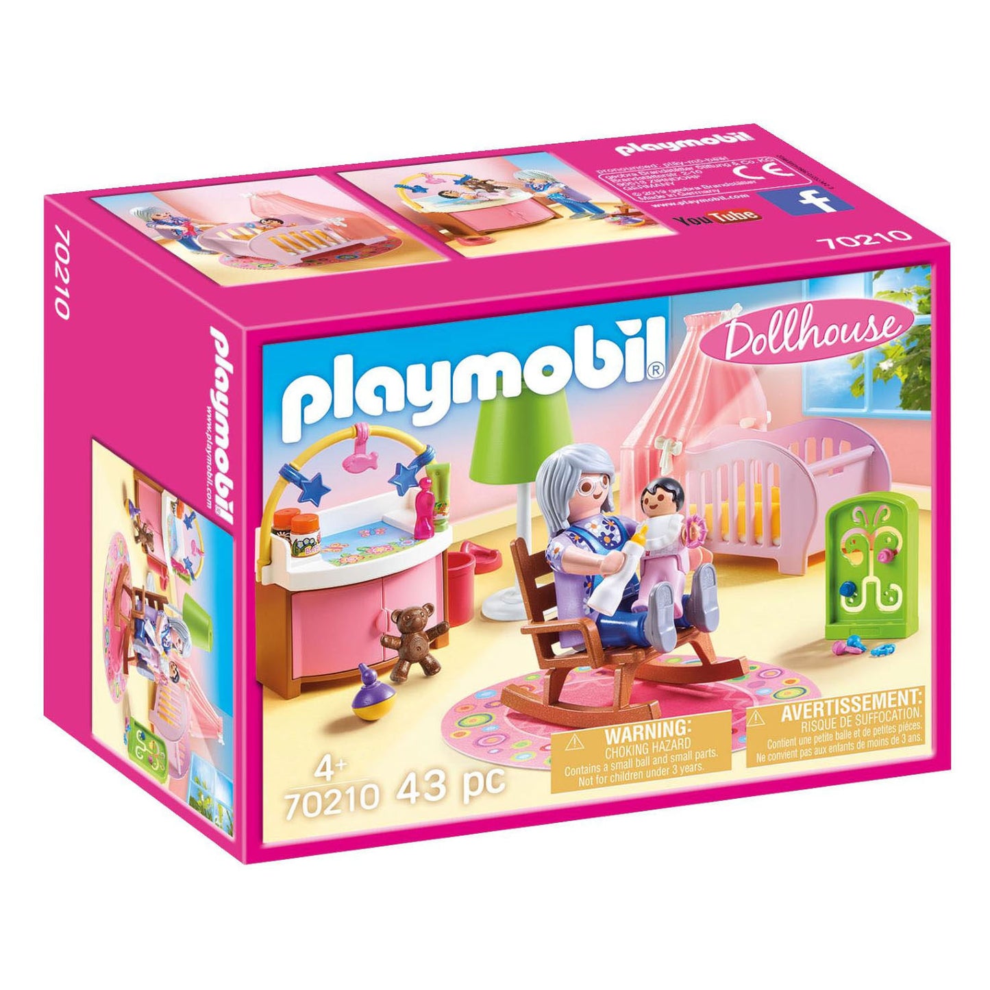 PlayMobil Dollhouse Baby Room 70210
