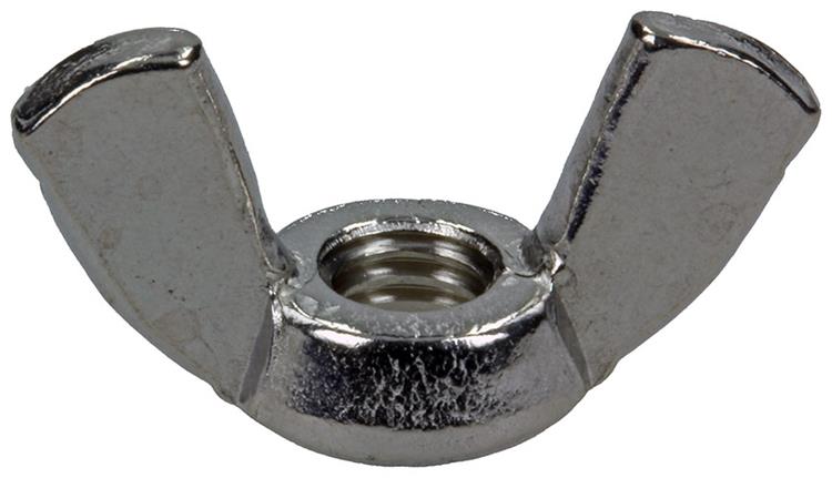 Mack 1019867 - tuerca de mariposa acero inoxidable a2 3 piezas m6 | 10 piezas