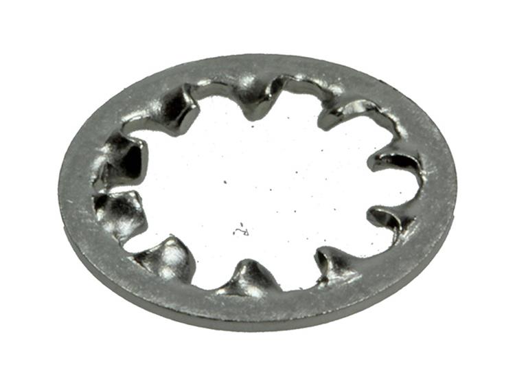 Mack 1019884 - arandela dentada de seguridad acero inoxidable a2 8 piezas m8 | 10 piezas