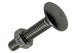Mack 1019907 - bullone legno + dado inox 5 pz m6x30 mm | 10 pezzi