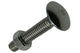Mack 1019915 - perno para madera + tuerca acero inoxidable 4 piezas m8 x 40 mm | 5 piezas