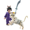 Speciali Playmobil Fighter asiatico con Tiger 70382