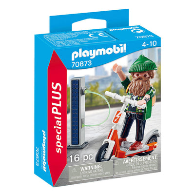 Playmobil Specials Hipster with E-scooter 70873